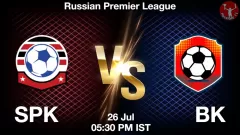 SPK vs BK Match Result