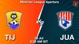 TIJ vs JUA Match Prediction & Fantasy Tips - <small>Sat, 26 Jul 08:30 AM IST</small>
