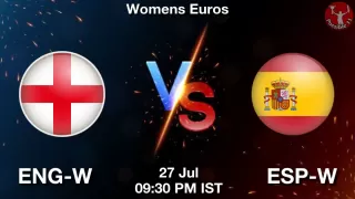 ENG-W vs ESP-W