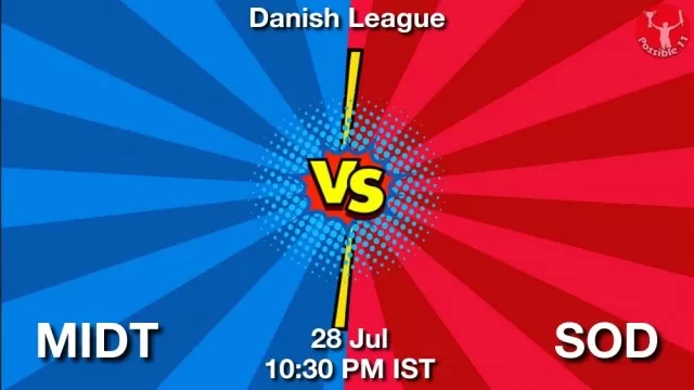 MIDT vs SOD Dream11 Team Prediction, Fantasy Football Tips