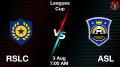 RSLC vs ASL Match Result