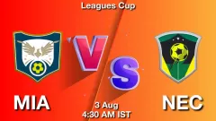 MIA vs NEC Match Result