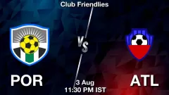 POR vs ATL Match Result
