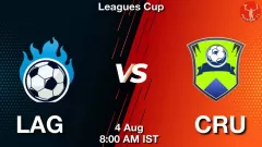 LAG vs CRU Match Result