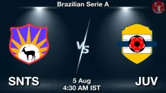 SNTS vs JUV Match Result