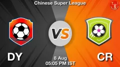 DY vs CR Match Result