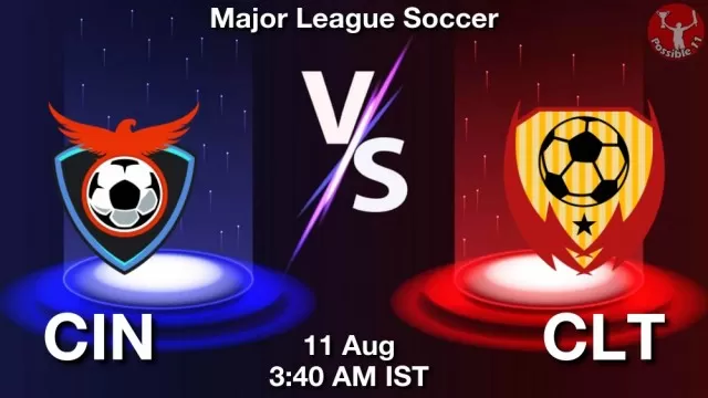 CIN vs CLT Dream11 Fantasy Prediction CIN vs CLT Dream11 Team Prediction, Fantasy Football Tips
