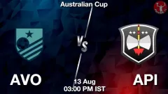 AVO vs API Match Result