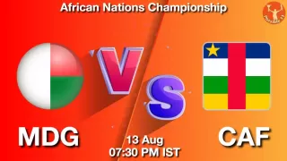 MDG vs CAF