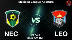 NEC vs LEO Match Result