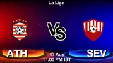 ATH vs SEV Match Prediction & Fantasy Tips - <small>Sun, 17 Aug 11:00 PM IST</small>