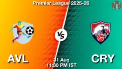 AVL vs CRY Match Result