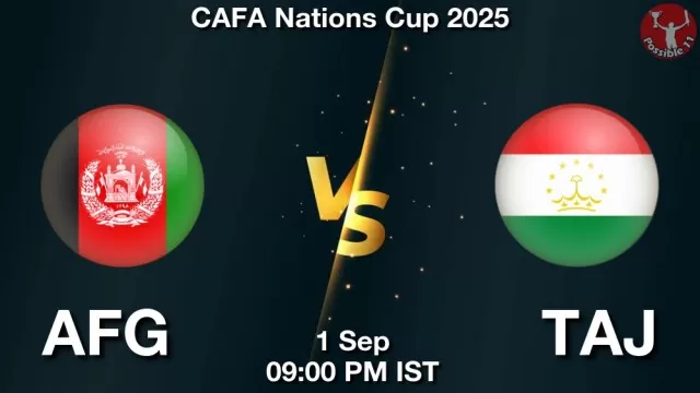 AFG vs TAJ Match Previews AFG vs TAJ Match Previews and Football Tips
