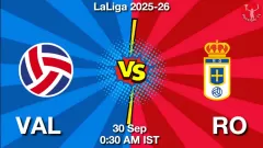 VAL vs RO Match Result
