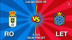 RO vs LET Match Result