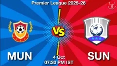 MUN vs SUN Match Result
