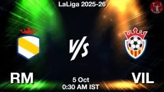RM vs VIL Match Result