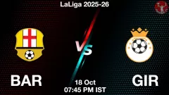 BAR vs GIR Match Result