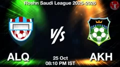 ALQ vs AKH Match Result