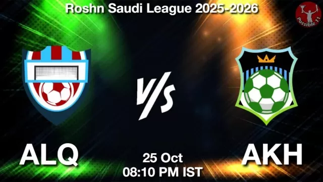 ALQ vs AKH ड्रीम11 भविष्यवाणी, फैंटेसी फुटबॉल टीम - 25 अक्टूबर 2025