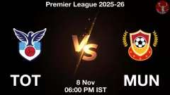TOT vs MUN Match Result