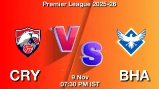 CRY vs BHA CRY vs BHA