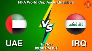UAE vs IRQ