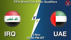 IRQ vs UAE Match Result