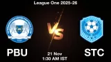 PBU vs STC Match Preview & Latest Updates - <small>Fri, 21 Nov 01:30 AM IST</small>