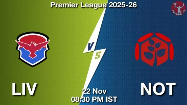 LIV vs NOT Match Previews and Football Tips