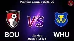 BOU vs WHU Match Result