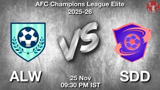 ALW vs SDD Match Previews and Football Tips
