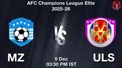 MZ vs ULS Match Result