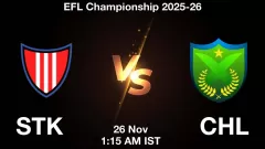 STK vs CHL Match Result