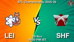LEI vs SHF Match Result