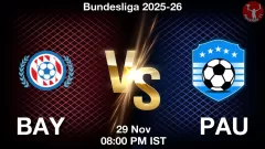 BAY vs PAU Match Result