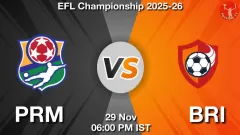PRM vs BRI Match Result