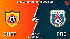 SHFF vs PRE Match Result