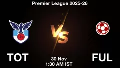 TOT vs FUL Match Result