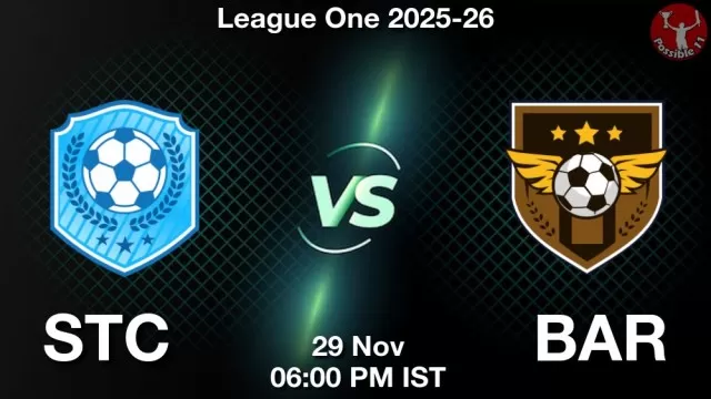 STC vs BAR Match Previews and Football Tips