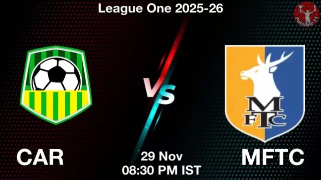 CAR vs MFTC Match Previews and Football Tips