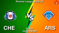 CHE vs ARS Match Result
