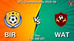 BIR vs WAT Match Result