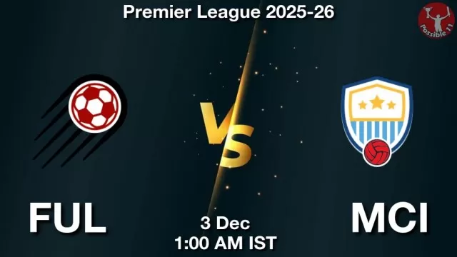 FUL vs MCI Match Previews and Football Tips