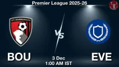 BOU vs EVE Match Result