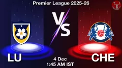 LU vs CHE Match Result