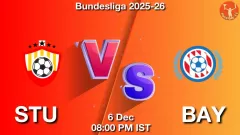 STU vs BAY Match Result