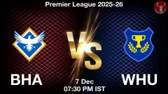 BHA vs WHU Match Result