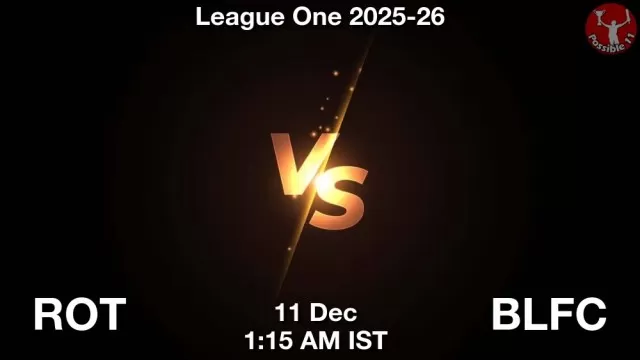 ROT vs BLFC Match Previews and Football Tips