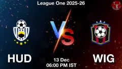HUD vs WIG Match Result